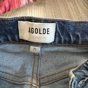 Agolde Women's Straight Leg Jeans - Blue